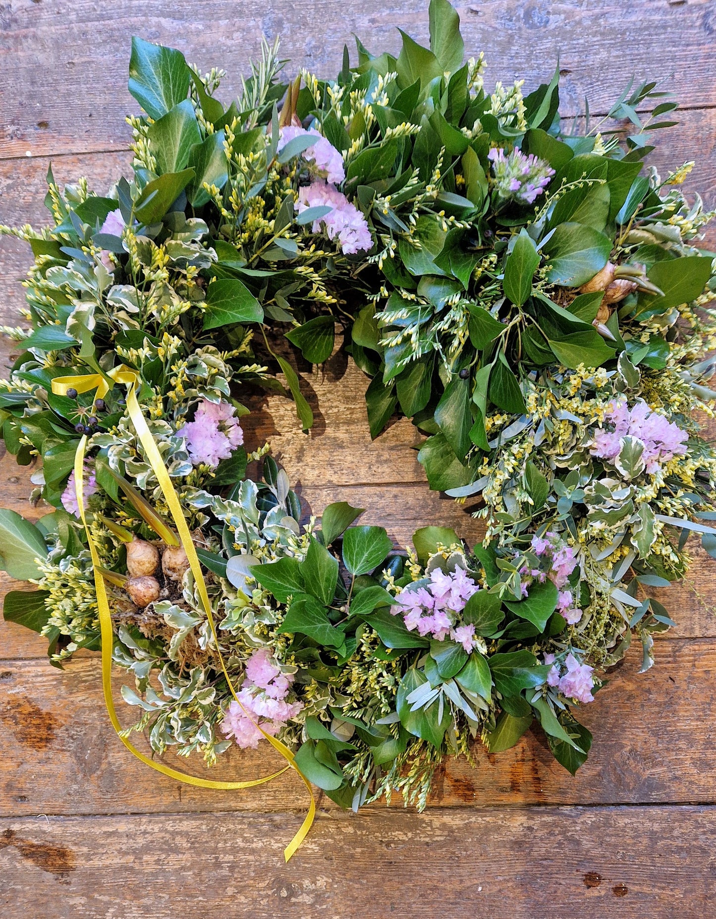 Spring wreath.