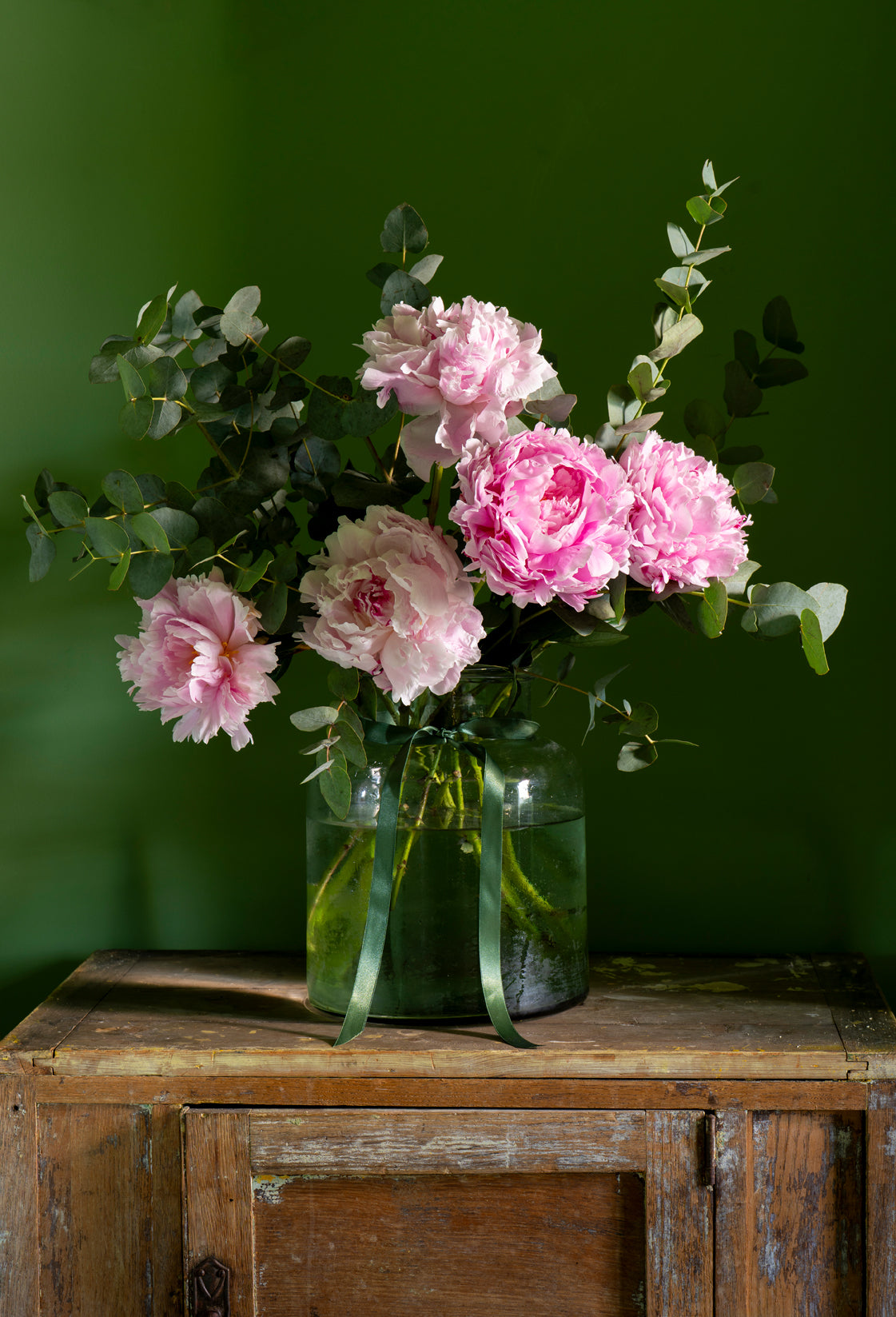 Peony & Eucalyptus Bouquet