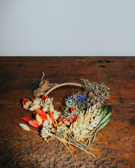 DIY Dried Flower Hoop Kit