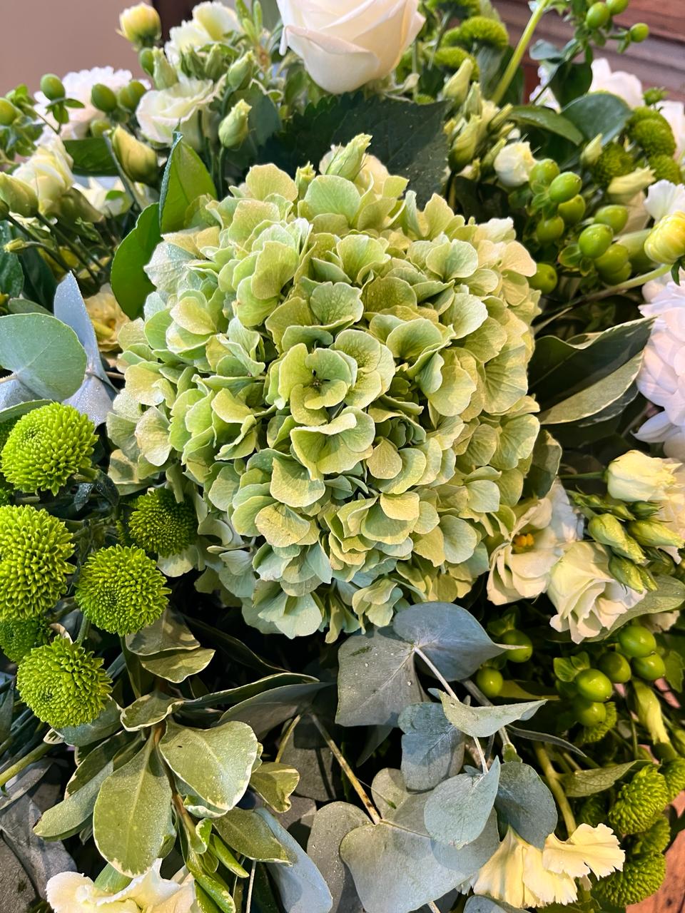 Hydrangea Casket Spray
