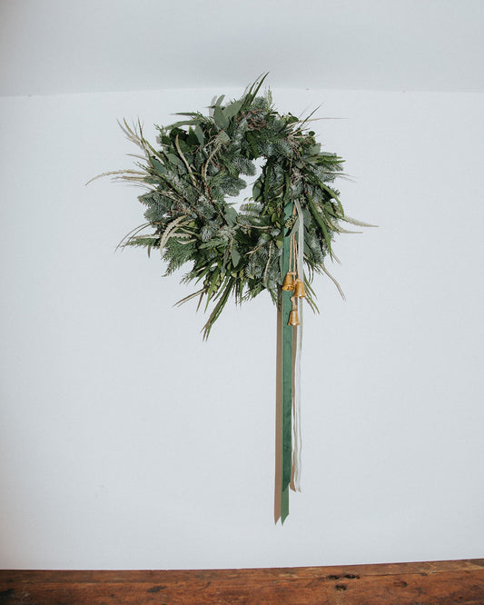 Green Bells Wreath