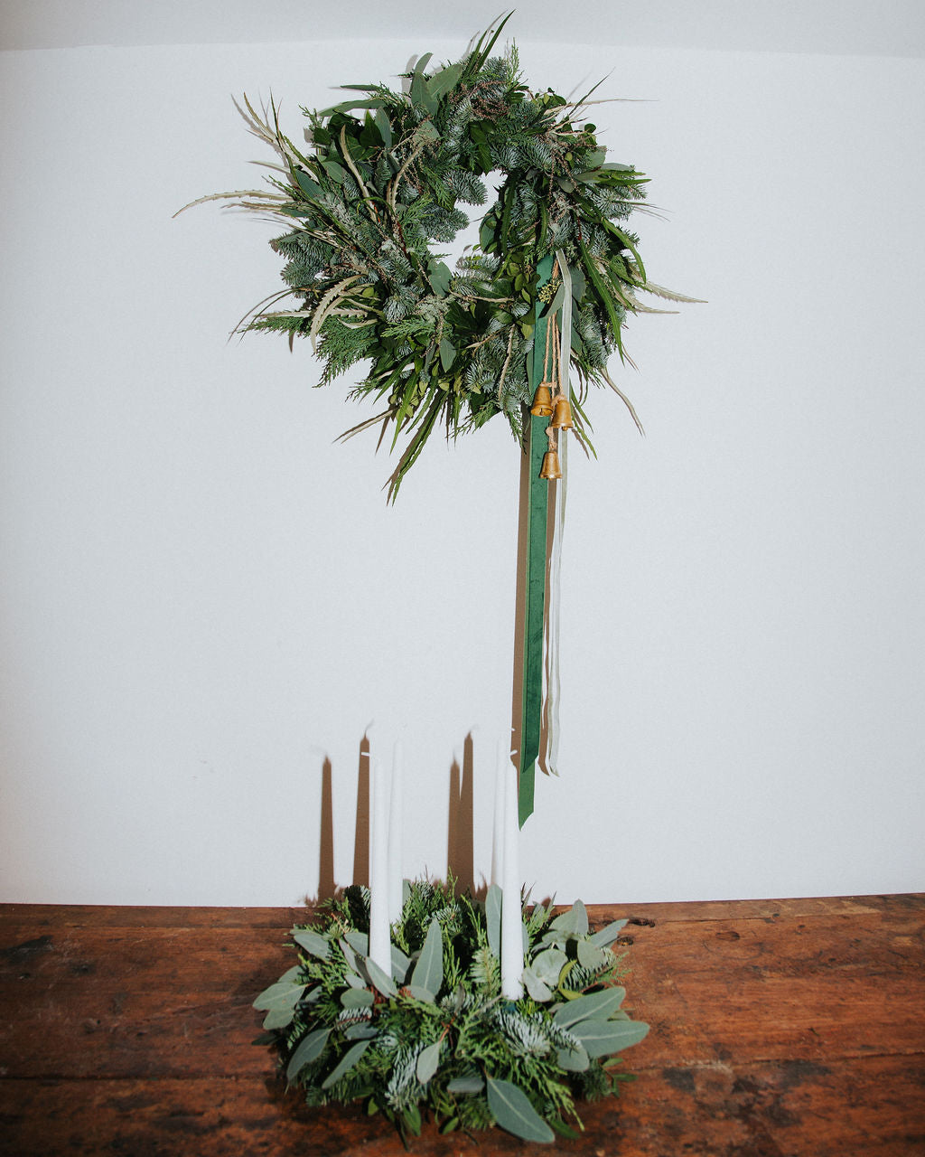 Green Bells Wreath