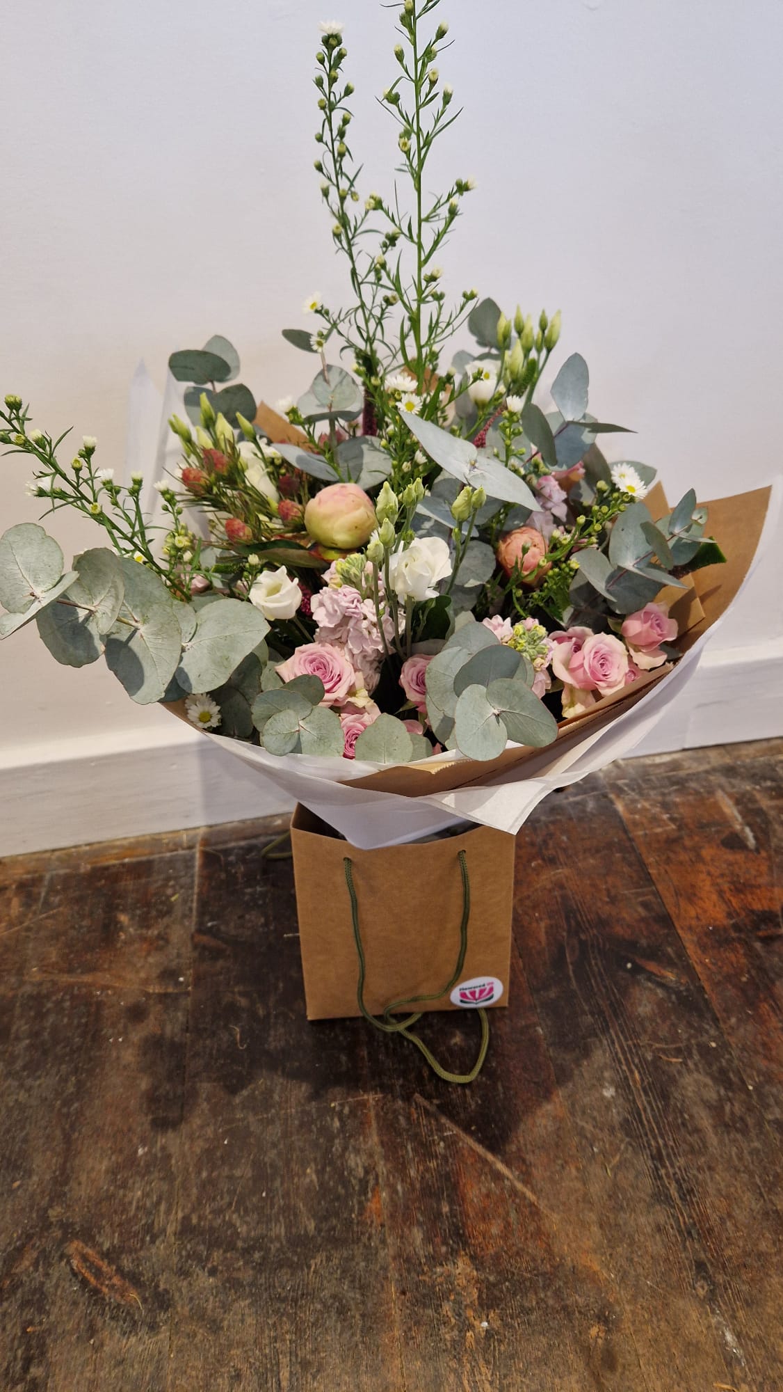 Hand Tied Flowered Up Bouquets Subscription