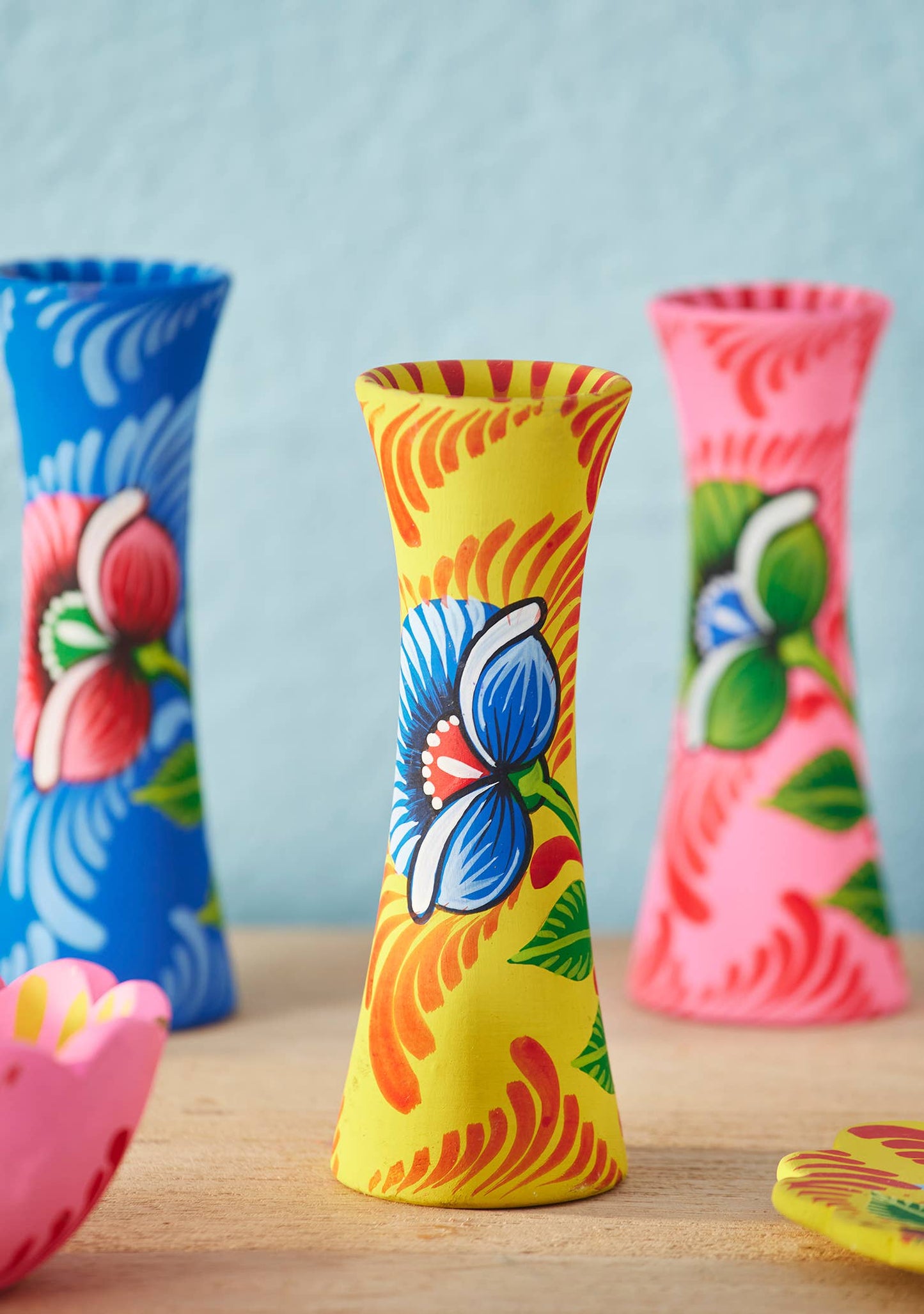 Shapla Handpainted Candle Holder